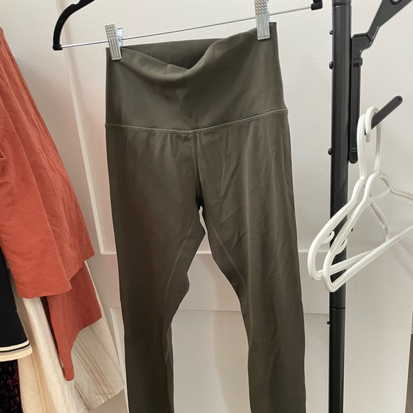 Forest Green Lululemon Leggings - Picture 8 of 10